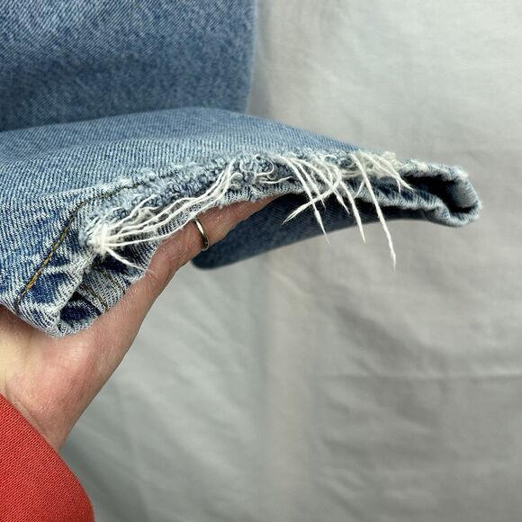 Vintage Levis 545 Jeans Men's 44 x 30 Blue Denim 100% Cotton Brown Tab Loose Fit - Picture 11 of 13